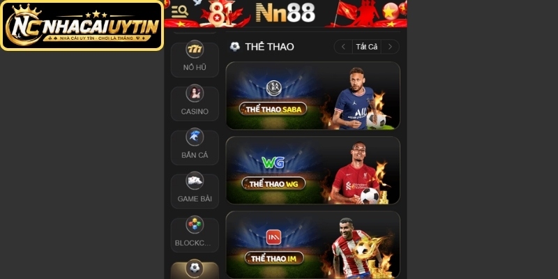 Cá cược Thể Thao NN88 với hàng nghìn giải đấu