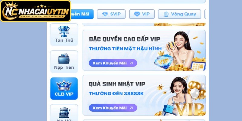 Quyền lợi VIP và ưu đãi nạp tiền cần hiểu đúng trước khi nhận