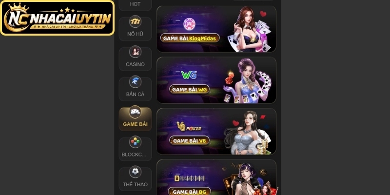 Thế giới Game Bài NN88 đa dạng phong cách